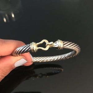 David Yurman cable classic buckle bracelet 7mm